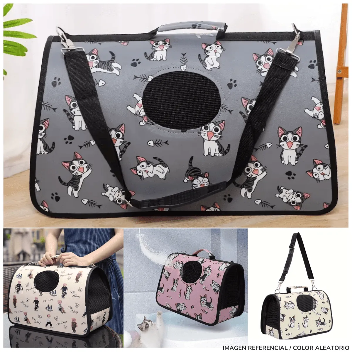 INSPIRA MARKET - Bolso Transportador para Mascotas