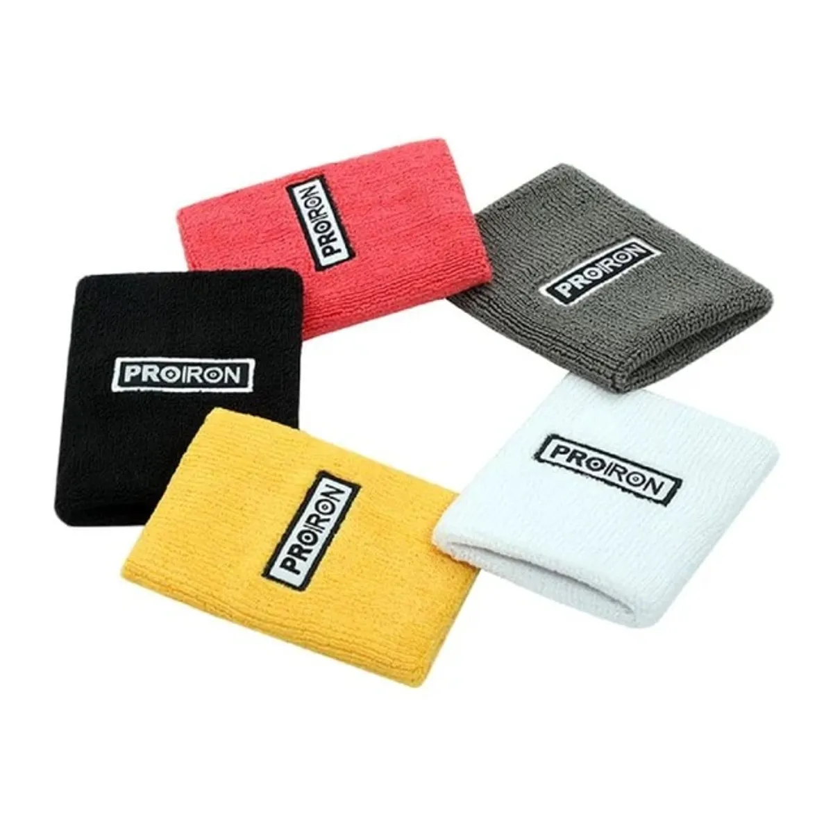 PROIRON - Muñequera Deportiva Ultra AbsorbenteAmarillo