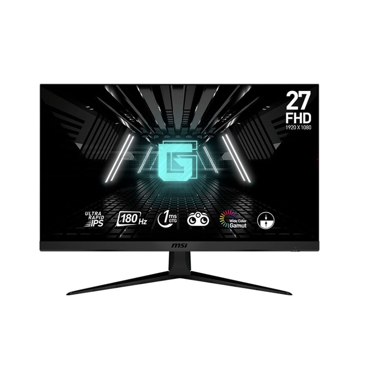 MSI - Monitor MSI G2712F 27 Pulg FHD Ultra Rapid IPS 180 Hz 1 ms HDMI DP