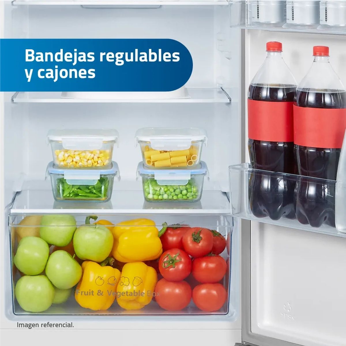 INDURAMA - Refrigeradora Indurama 246L No Frost 130W RI-389I