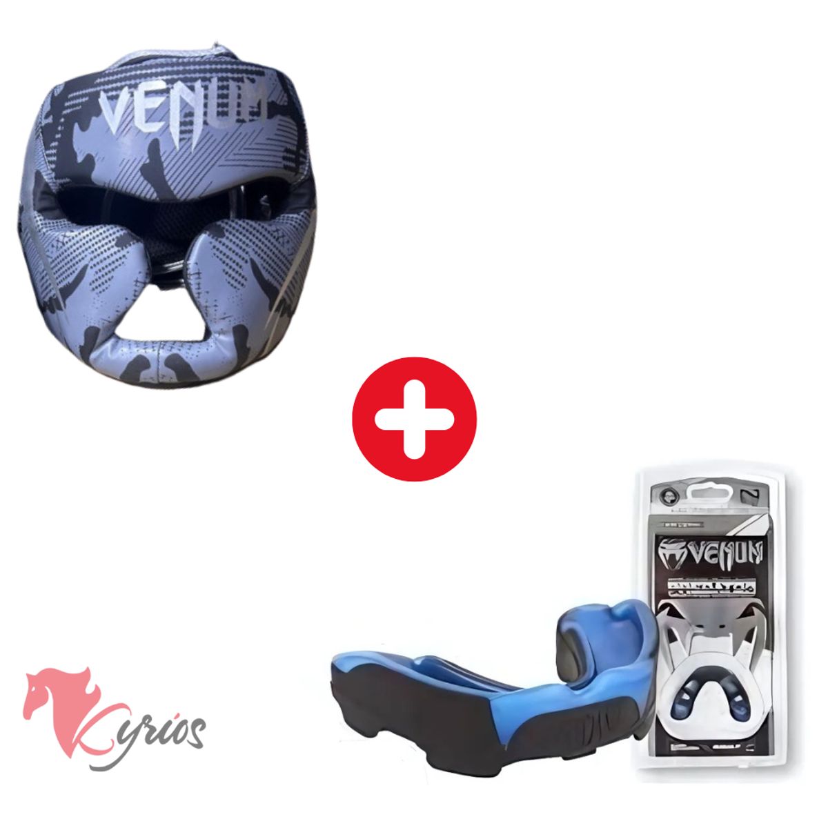 VENUM - Casco De Box Venum Talla M + Bucal Venum
