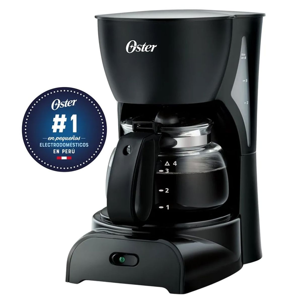 OSTER - Cafetera Oster 4 tazas BVSTDCDR5B