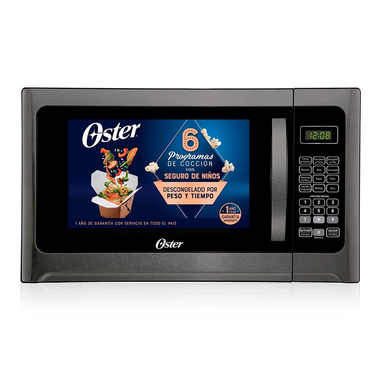 Horno Microondas Oster 30L POGGM61002 Negro, marca OSTER - Foto Principal