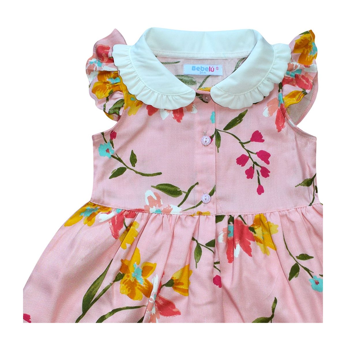 BEBELU - Vestido Chalis Morita Para Niña Bebelú