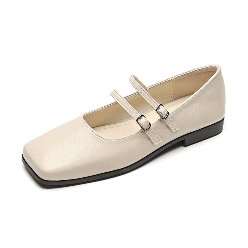 BLWOENS - Zapatos planos de para mujeres Zapatilla - Beige