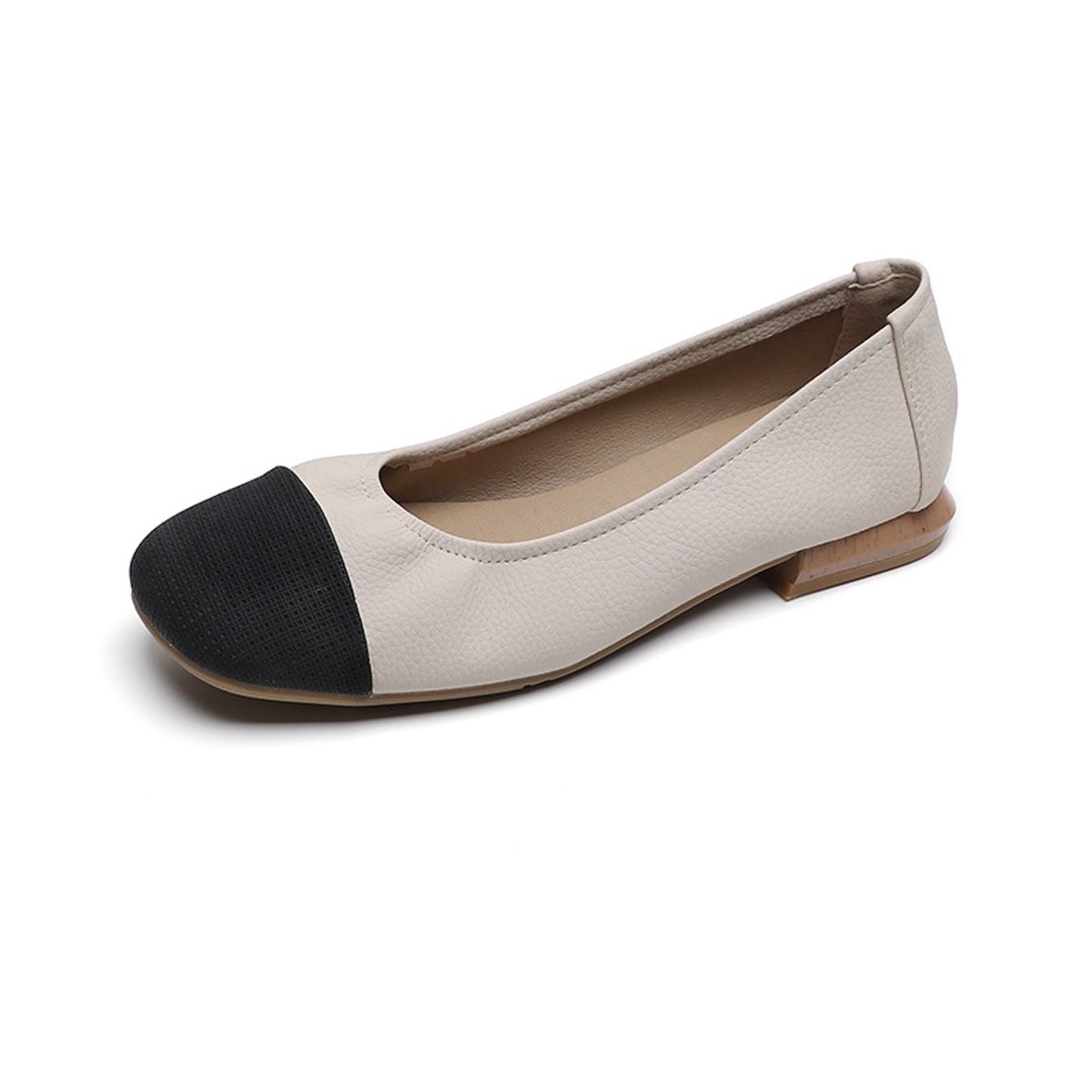 BLWOENS - Zapatos planos de para mujeres Zapatilla - Negro