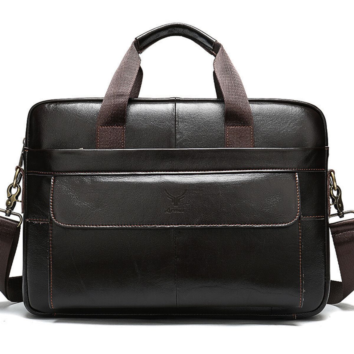 ARMUZ - MALETÍN DE CUERO ODISEO 1115 PARA LAPTOP 14"