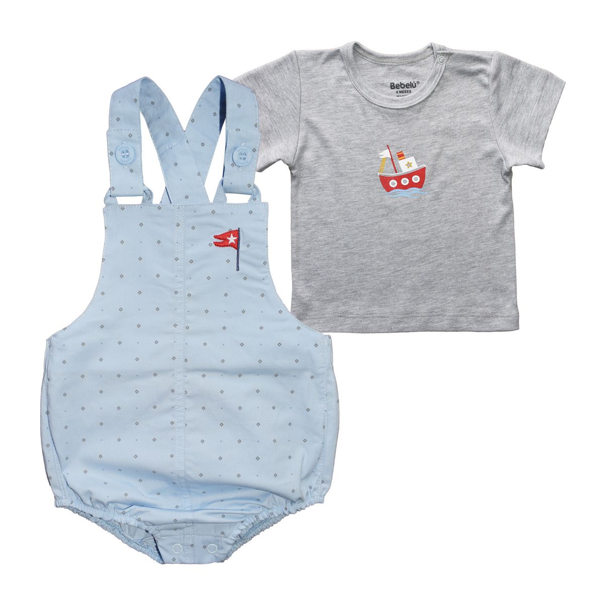 BEBELU - Conjunto Popelina Otoniel Para Niño Bebelú