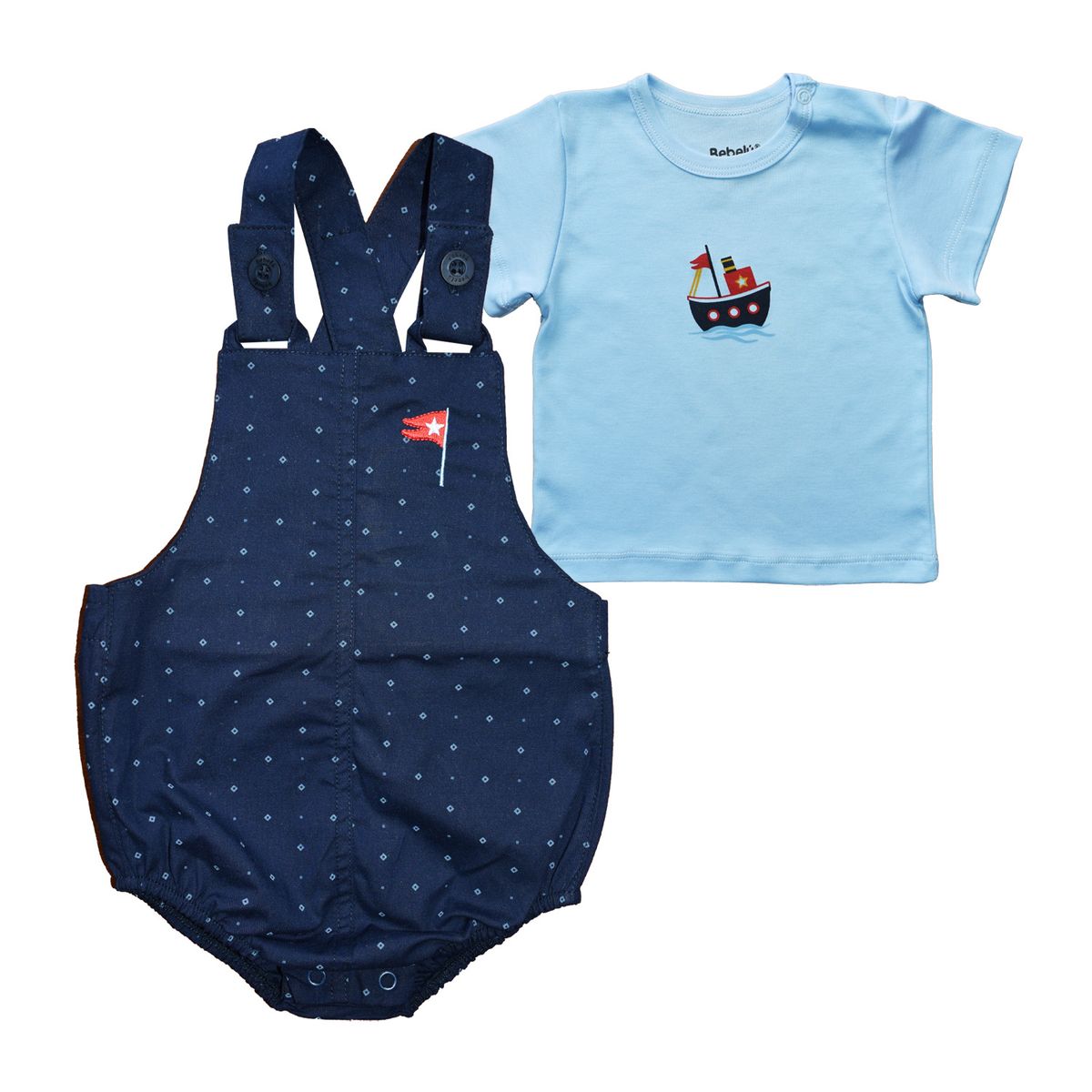 BEBELU - Conjunto Popelina Otoniel Para Niño Bebelú