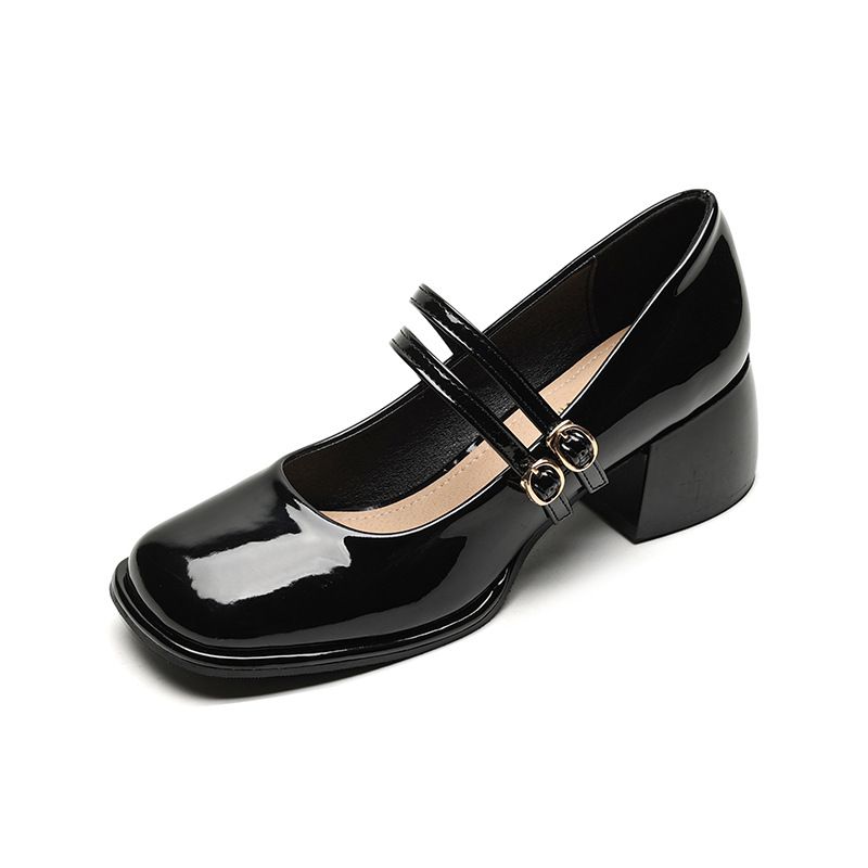 BLWOENS - Zapatillas Tacones altos de mujer - Negro