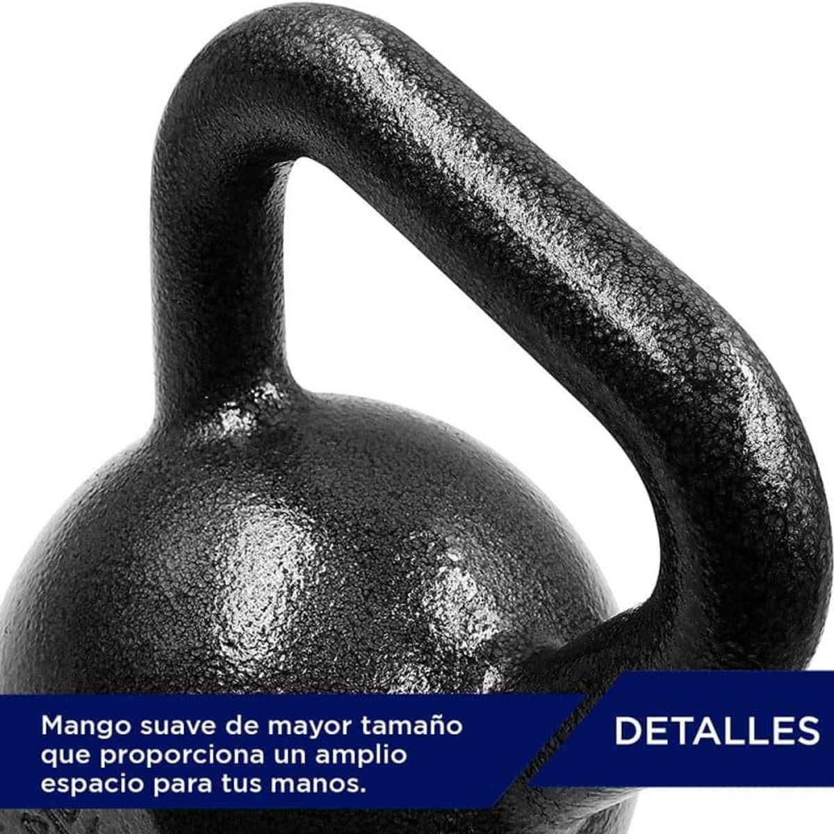 PROIRON - Pesa Rusa o Kettlebell de Hierro Fundido 16 KG
