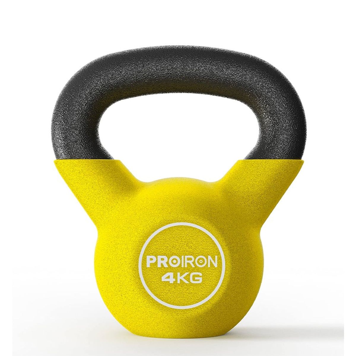PROIRON - Pesa Rusa o Kettlebell de Neopreno 4 KG