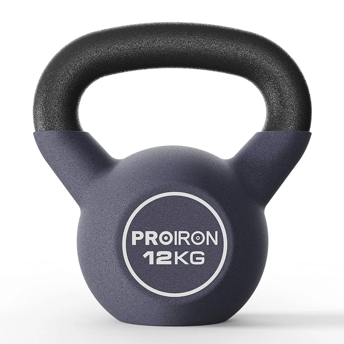PROIRON - Pesa Rusa o Kettlebell de Neopreno 12 KG