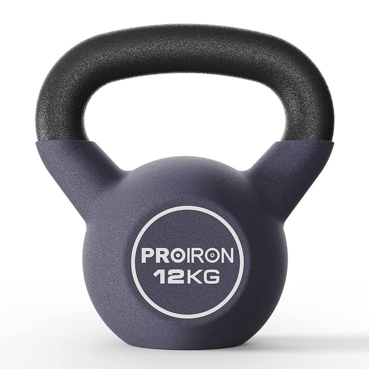 PROIRON - Pesa Rusa o Kettlebell de Neopreno 12 KG