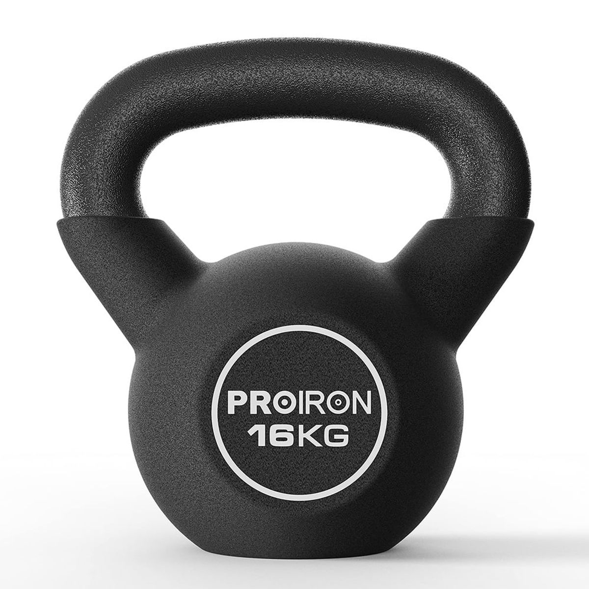 PROIRON - Pesa Rusa o Kettlebell de Neopreno 16 KG