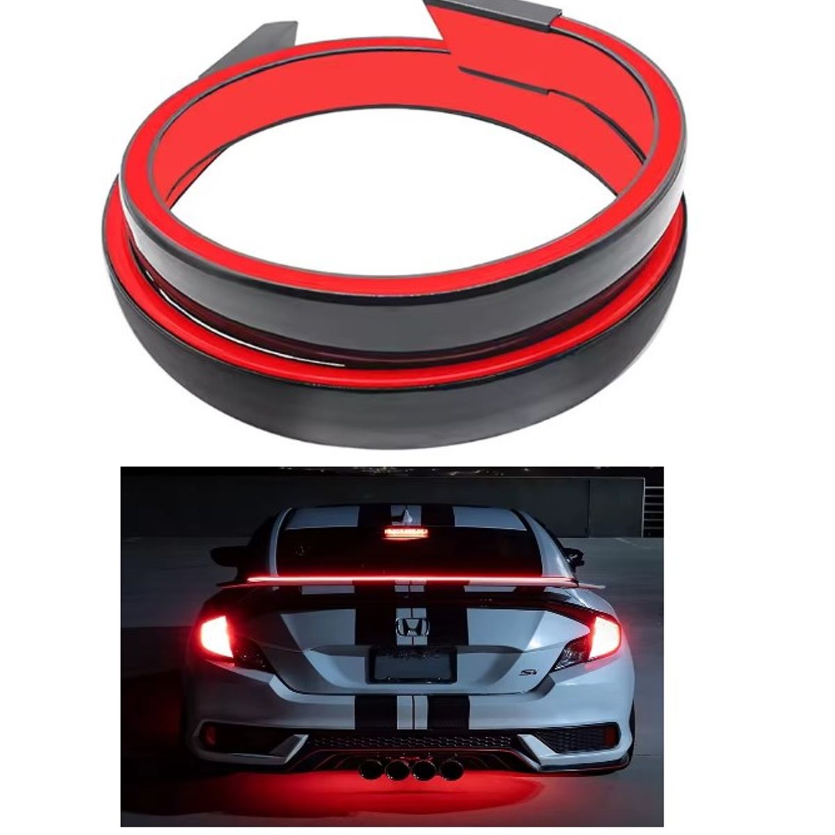 JET - Spoiler LED Para Auto Multifuncional