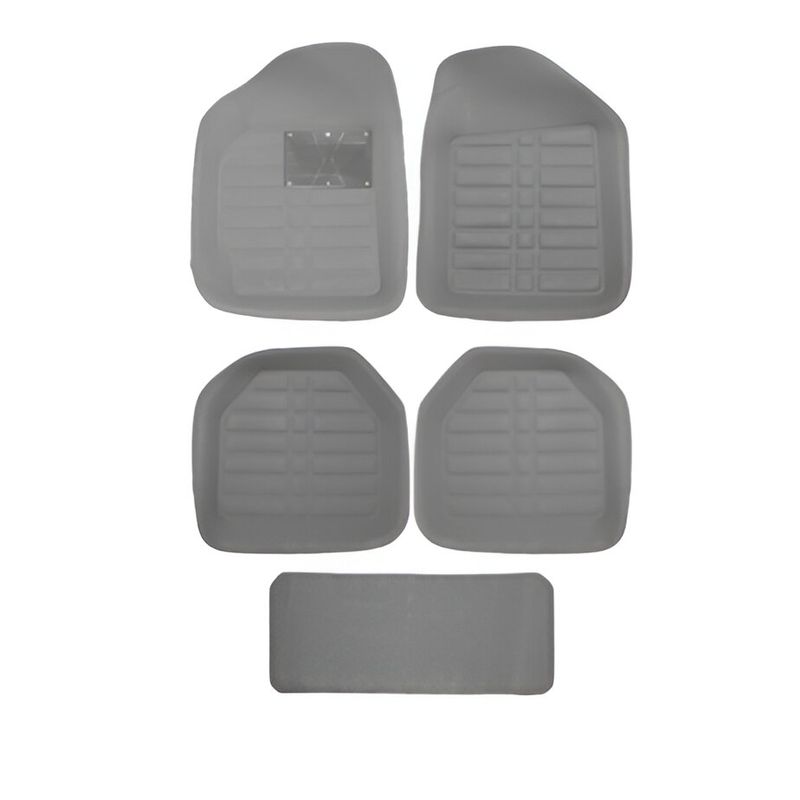 JET - Piso para Auto de Eco Cuero Set de 5 Piezas