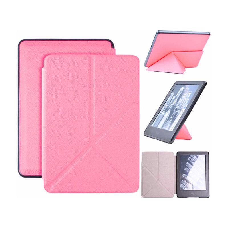 SHEEPBUSTER - Estuche Kindle Modelo 2019 6 Pulgadas Rosa Plegable