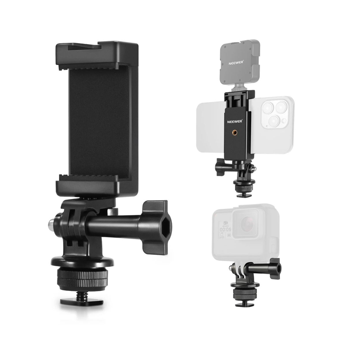 NEEWER - Soporte Neewer para Smartphone - GoPro GP-3