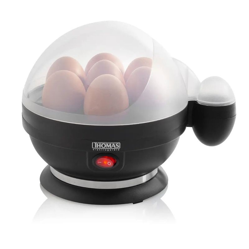 THOMAS - Hervidor de Huevos Thomas de 7 huevos TH-80N Negro