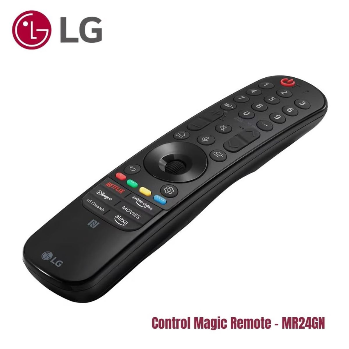 LG - Control Magic LG MR24GN Con Botón Alexa Y LG Channels Modelo 2024