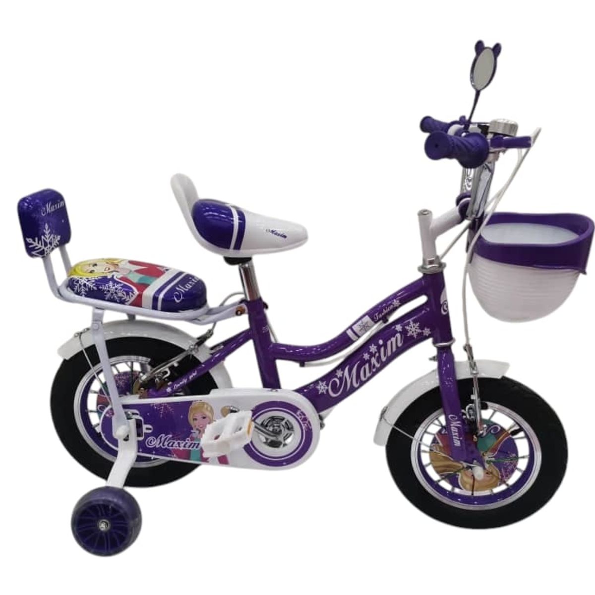 GENERICO - Bicicleta para niña aro 16 maxim lila