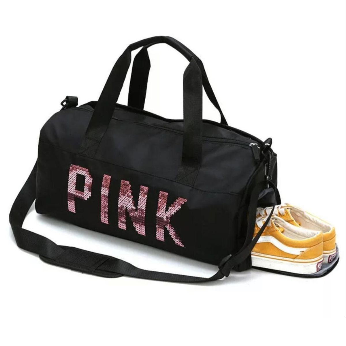 PINK - MALETIN DEPORTIVO PARA MUJER PINK - Negro