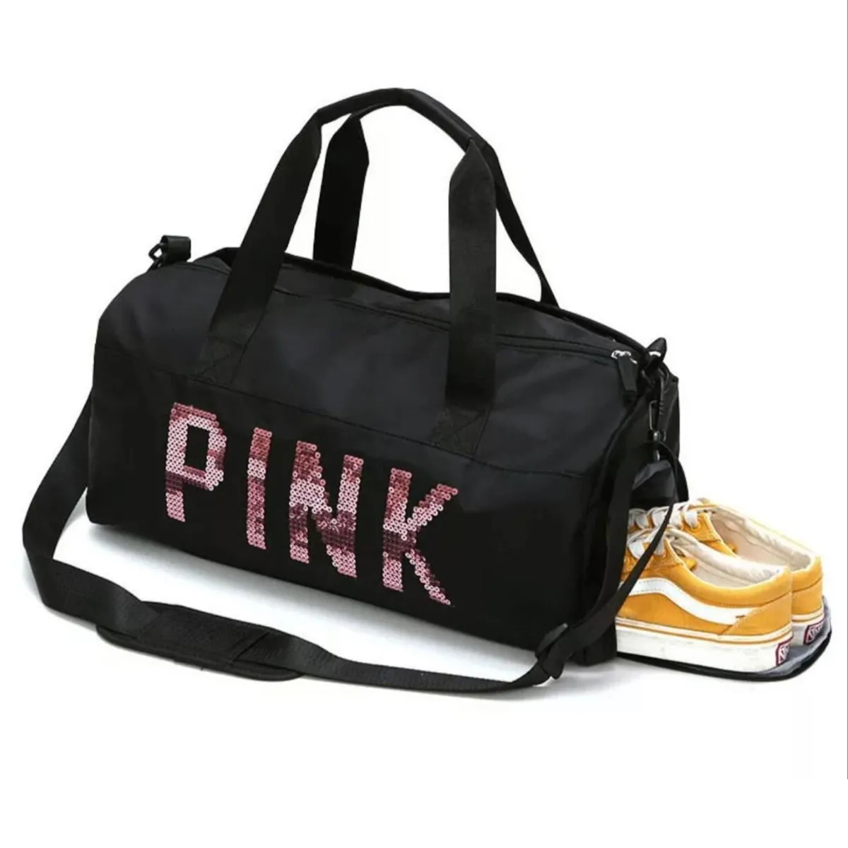 PINK - MALETIN DEPORTIVO PARA MUJER PINK - Negro