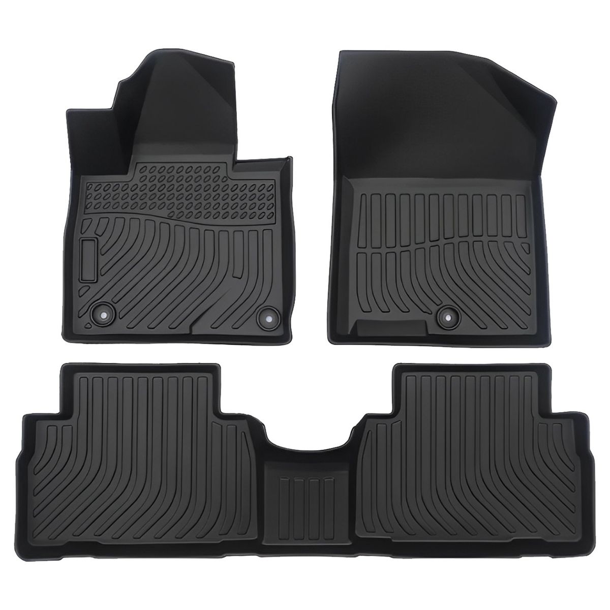 GENERICO - PISO 5D PARA HYUNDAI SANTA FE 2019-2020 - 5 ASIENTOS