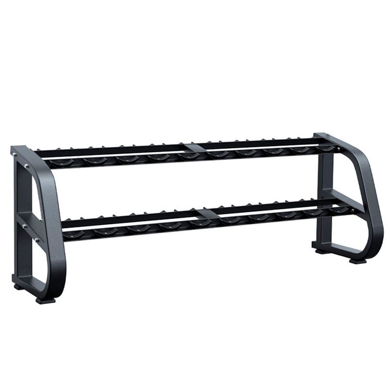 PROIRON - Rack para 10 Pares de Mancuernas de 2 niveles