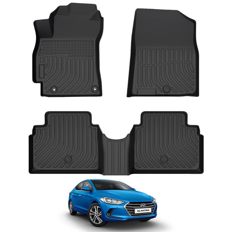 GENERICO - PISO 5D PARA HYUNDAI ELANTRA N 2022 - 5 ASIENTOS