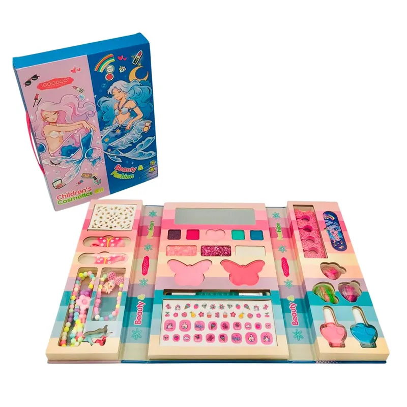 GENERICO - Kit De Maquillaje Brillitos Para Niñas