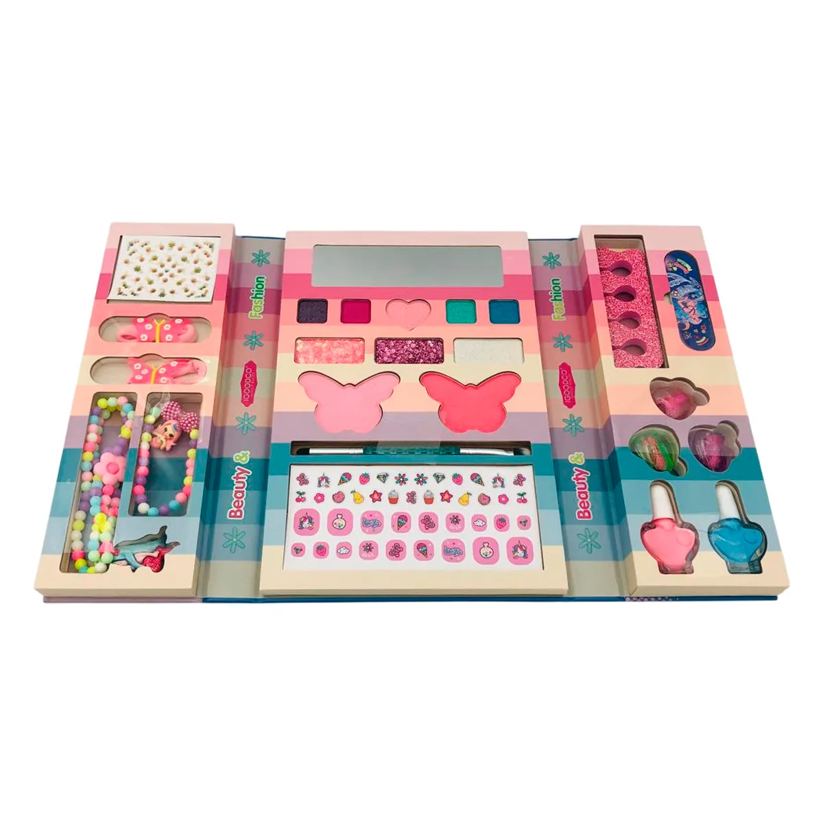 GENERICO - Kit De Maquillaje Brillitos Para Niñas