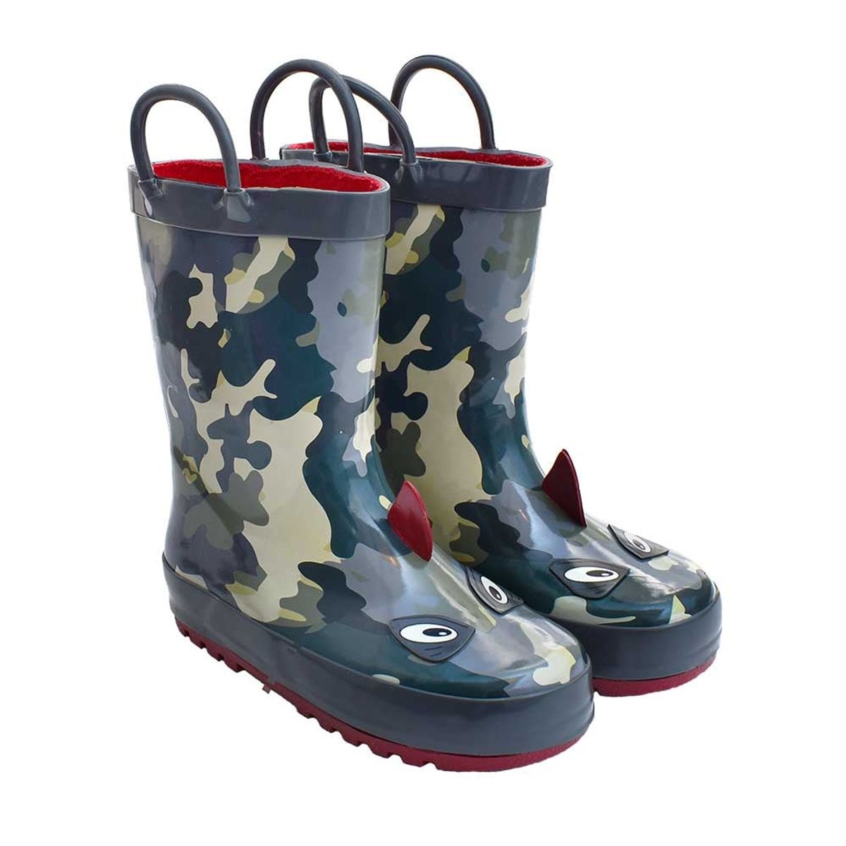 GENERICO - BOTAS DE LLUVIA LODO AGUA TIBURÓN COMANDO