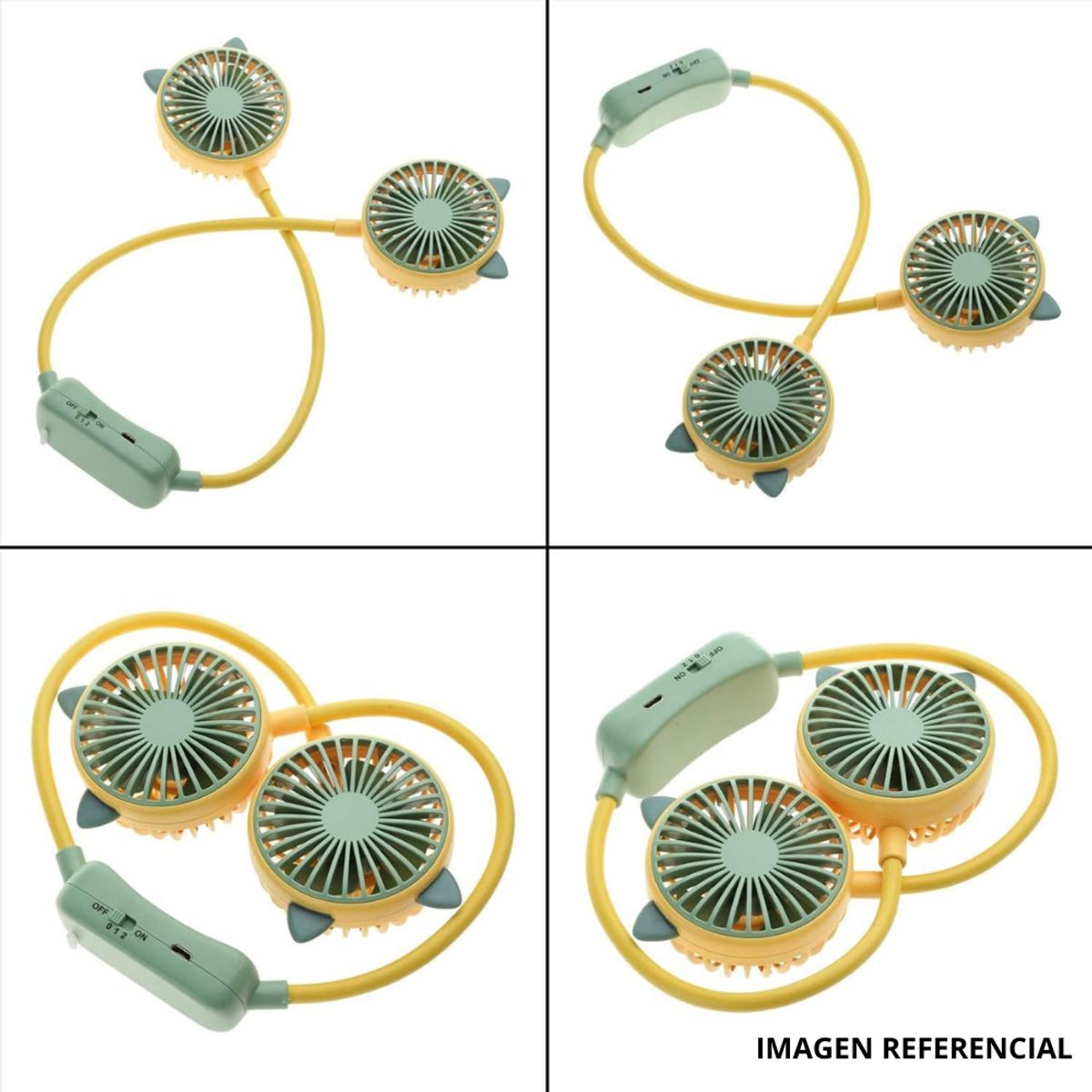 GENERICO - Ventilador de Cuello Portátil - AV VA - MY7460