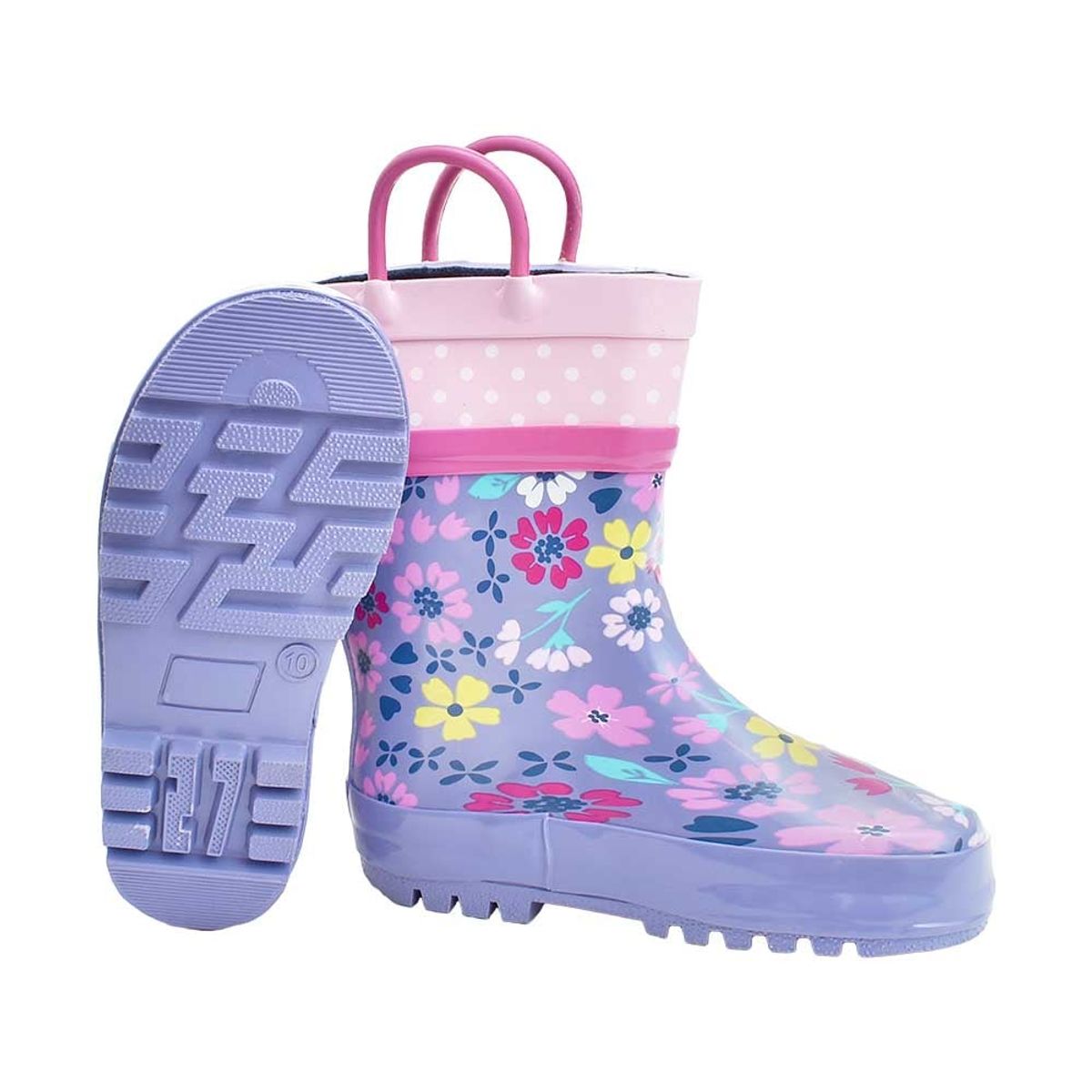 GENERICO - BOTAS DE LLUVIA LODO AGUA FLOWER GARDEN