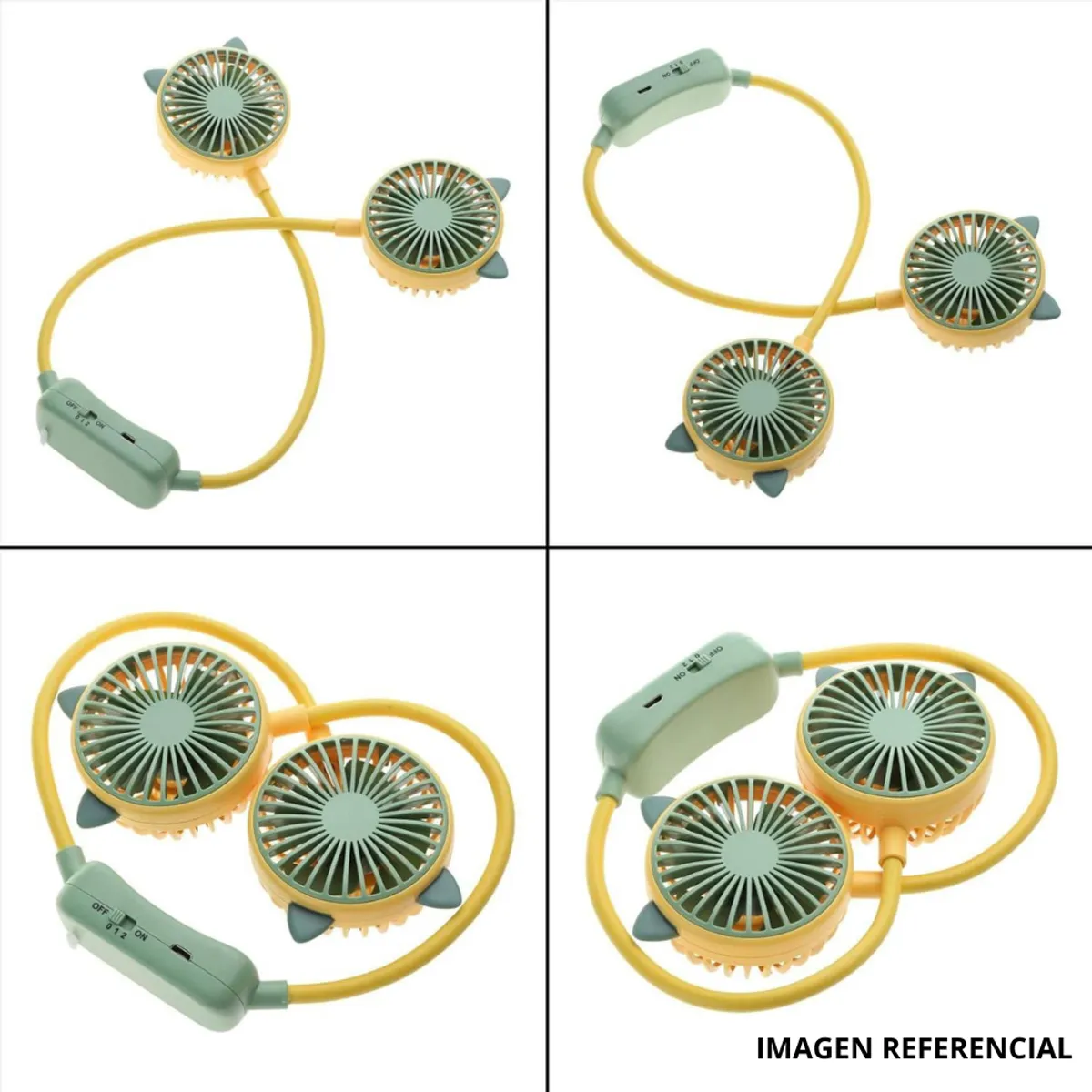 GENERICO - Ventilador de Cuello Portátil - AV VA - MY7460