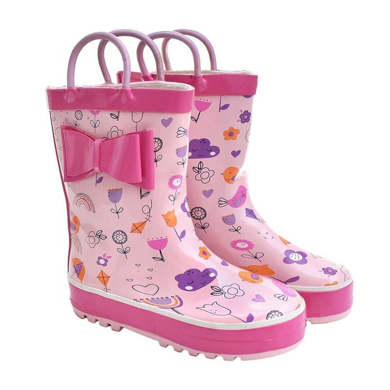 GENERICO - BOTAS DE LLUVIA LODO AGUA ROSÓN