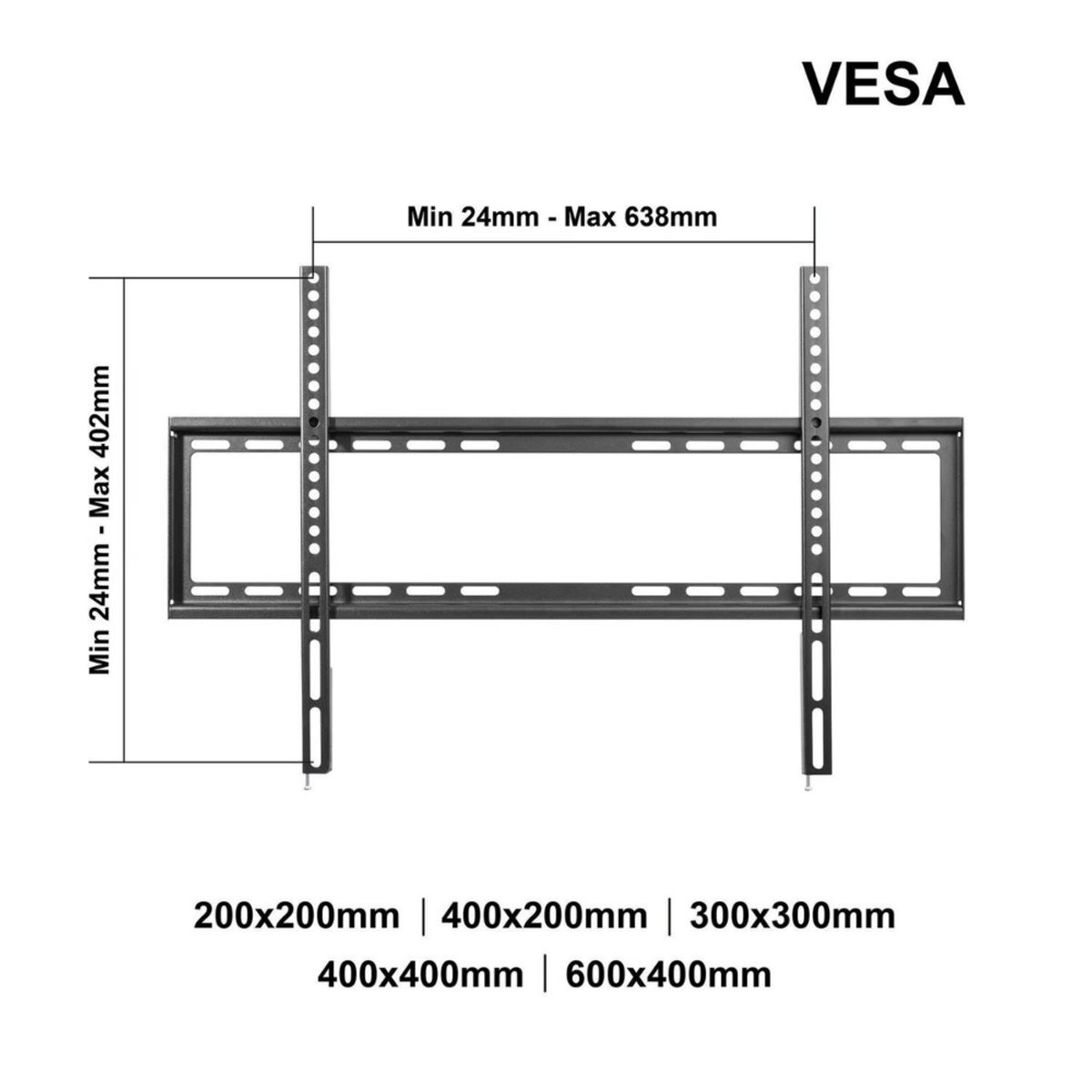 GENERICO - SOPORTE FIJO TV 37 - 80