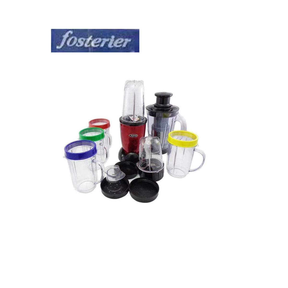 GENERICO - LICUADORA PERSONAL 21PIEZAS ST-2319R FOSTERIER