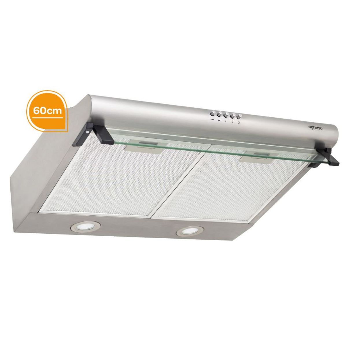 AGHASO - Campana Extractora Aghaso 60cm con Motor de 110W CAMP-AGH02