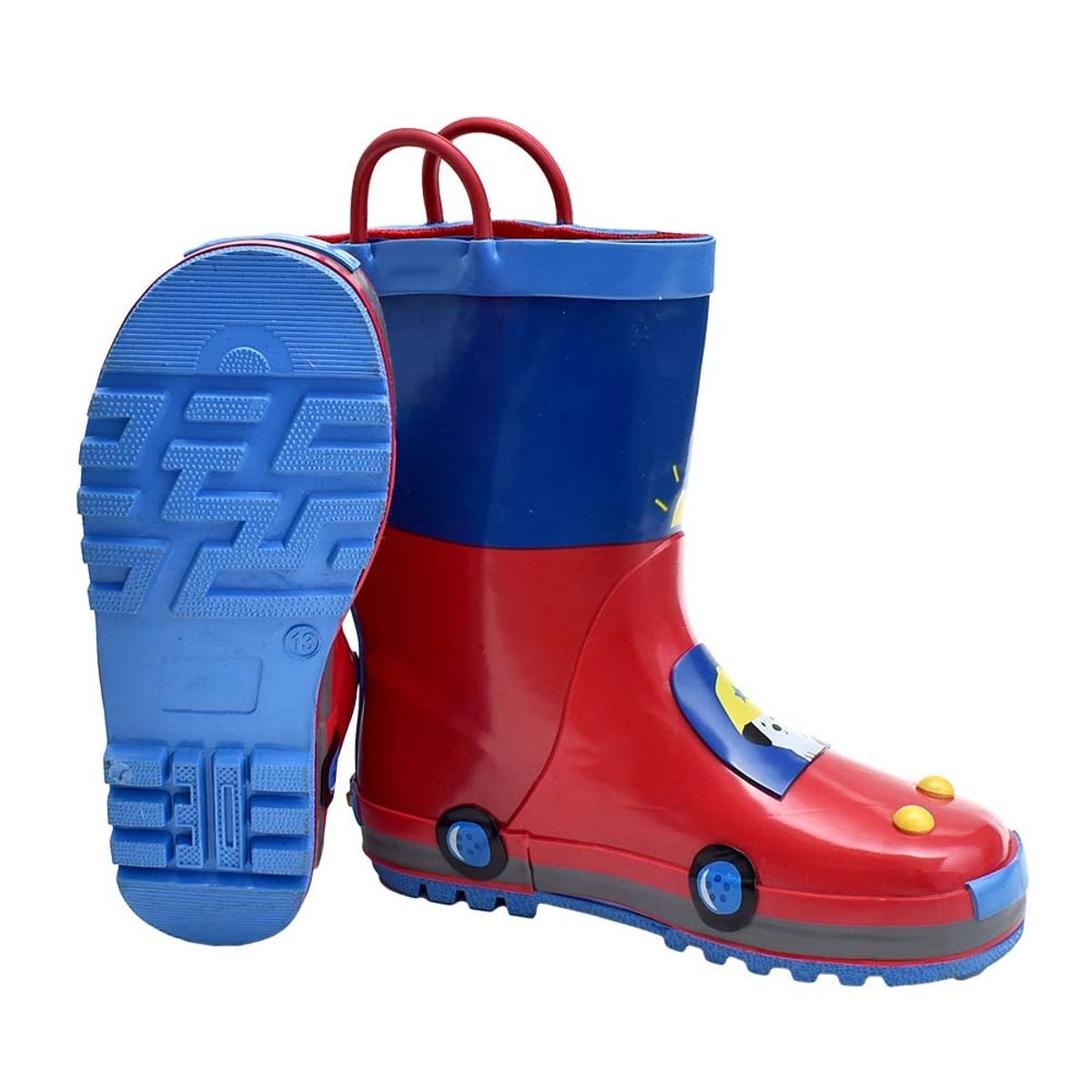GENERICO - BOTAS DE LLUVIA LODO AGUA PUPPY BOMBERO