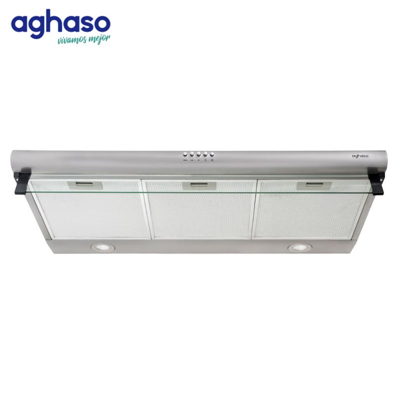 AGHASO - Campana Extractora AGHASO 90 CM CON MOTOR DE 110 W CAMP-AGH03
