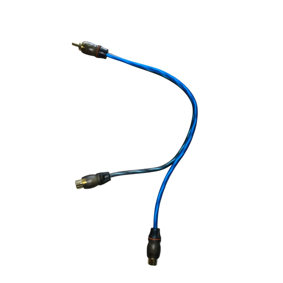 BLACK HAWK - CABLE Y BLACK HAWK PARA AMPLIFICADOR 1MACHOS 2HEMBRA