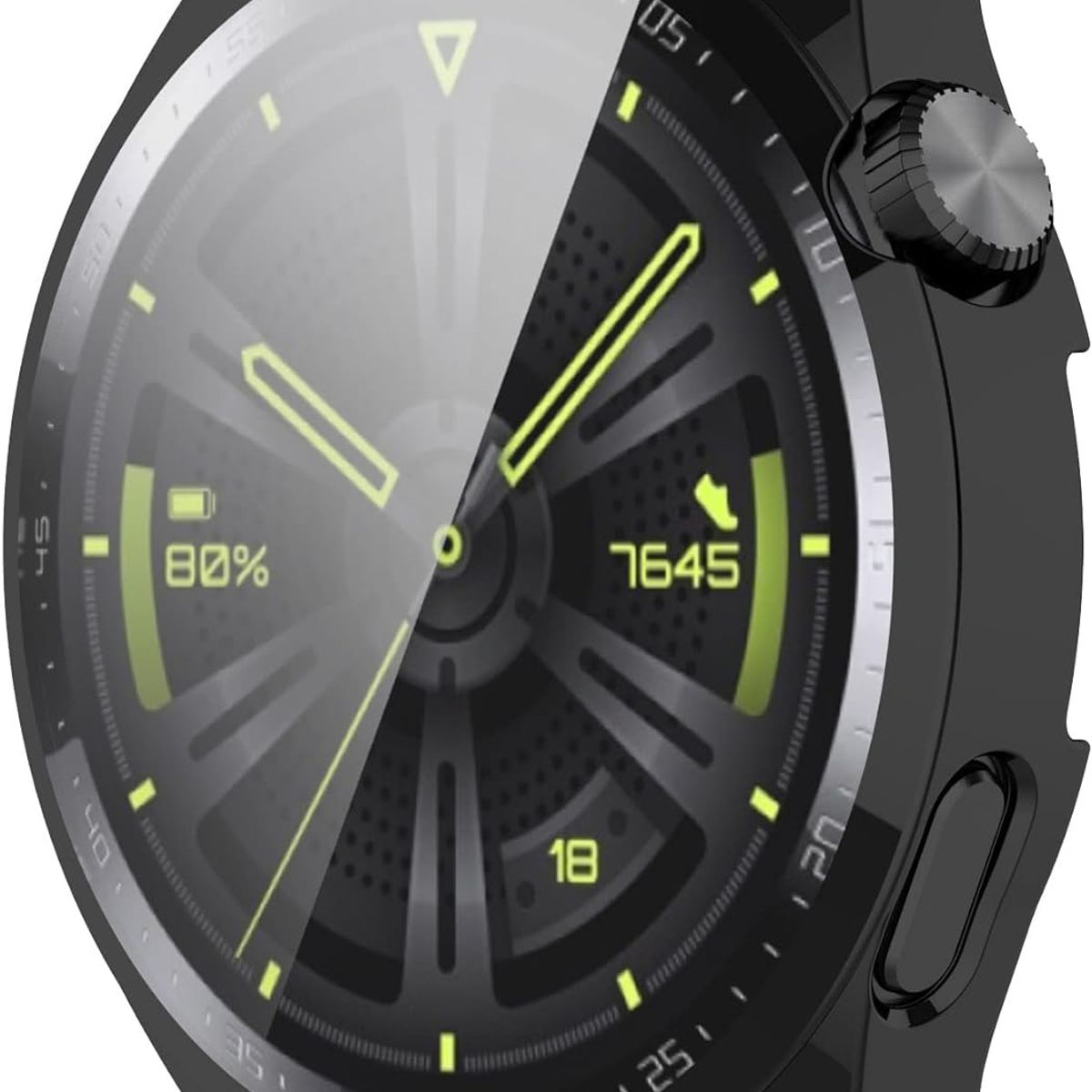 GENERICO - BUMPER PARA HUAWEI GT 2 NEGRO 46 MM