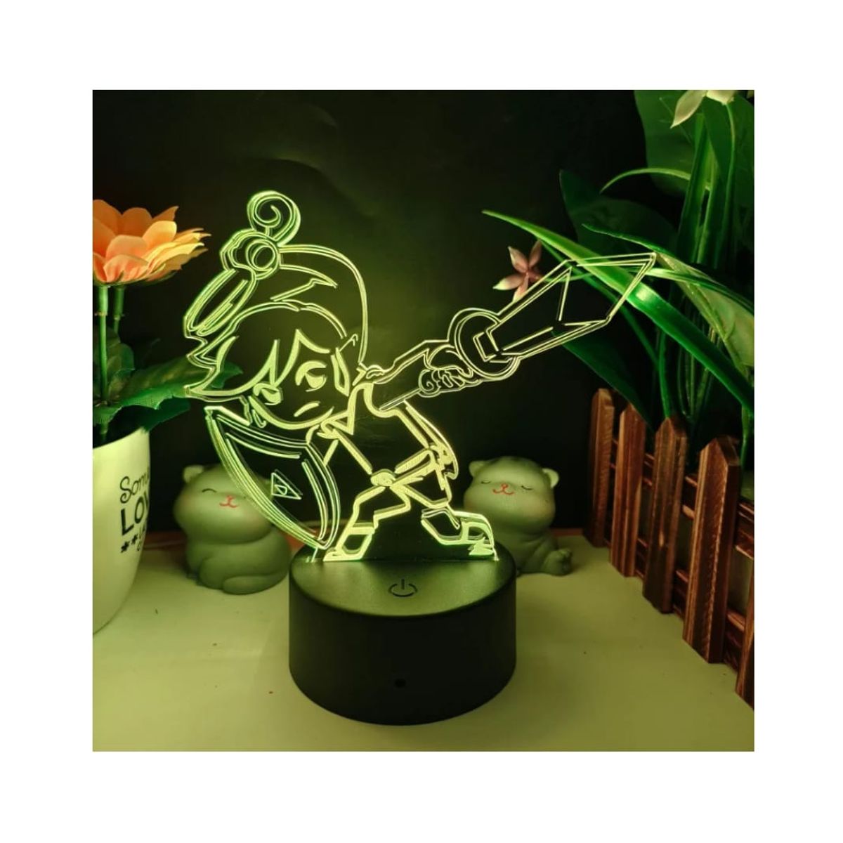 VARIOS - Lampara LED figura de Zelda animada 3D