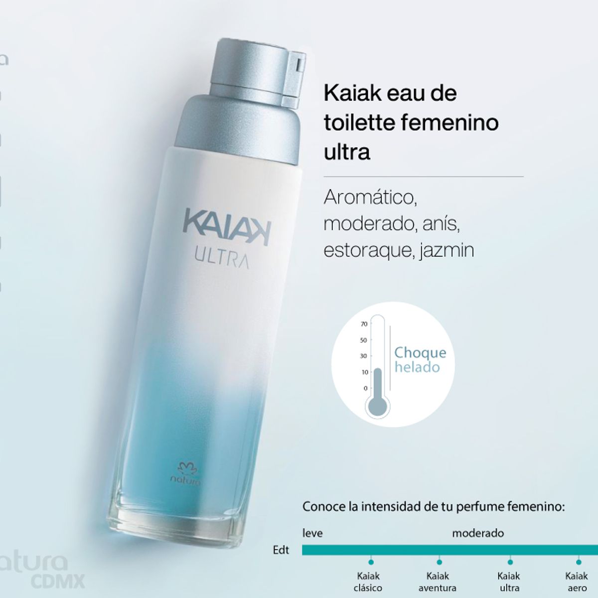 NATURA - Kaiak Ultra perfume mujer 100ml de Natura