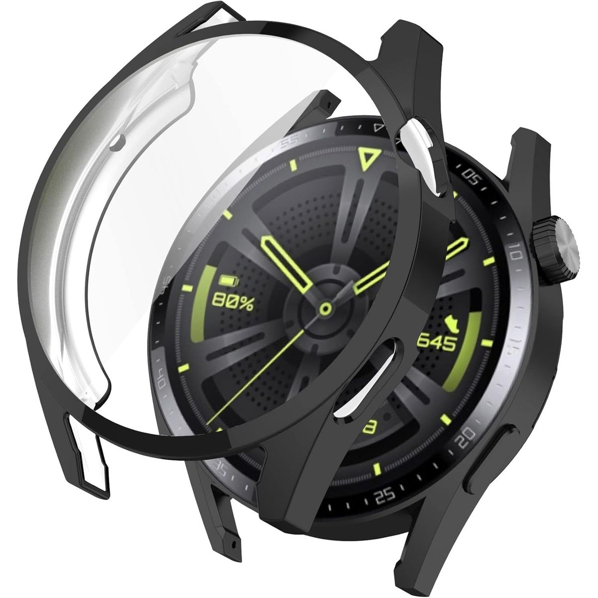 GENERICO - BUMPER PARA HUAWEI GT 3 PRO NEGRO 46 MM