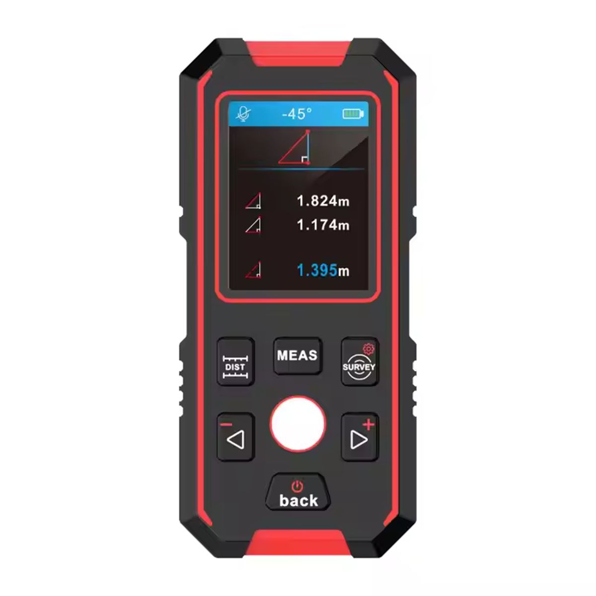 NOYAFA - NOYAFA 3 en 1 Scanner de Pared, Distanciómetro e Inclinómetro NF-518S