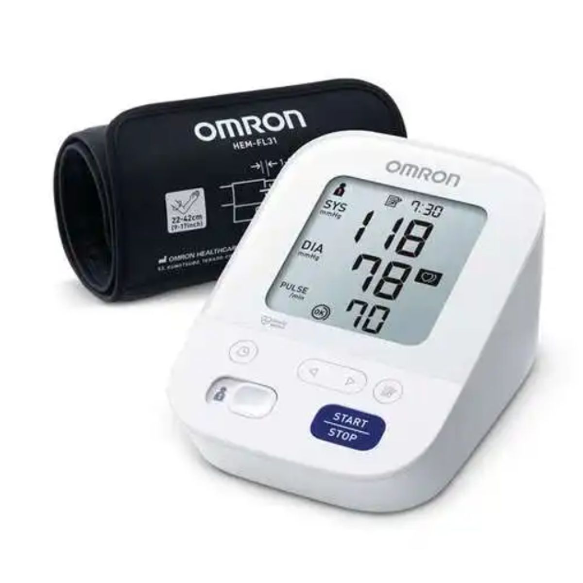 OMRON - Tensiómetro digital de brazo Omron M3
